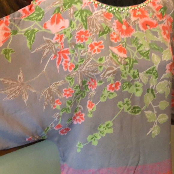 Anthropologie Blank London tunic dress w beading - Picture 6 of 11